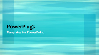 PowerPoint Template - An abstract waves background